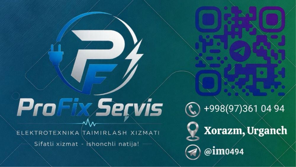 Kompyuter, printer va boshqa elektrotexnika ta’mirlash