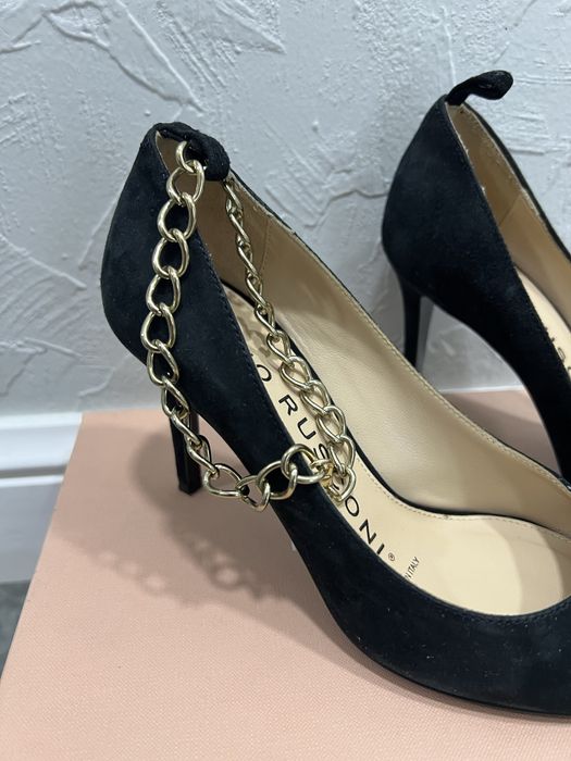 Туфли замшевые,классика