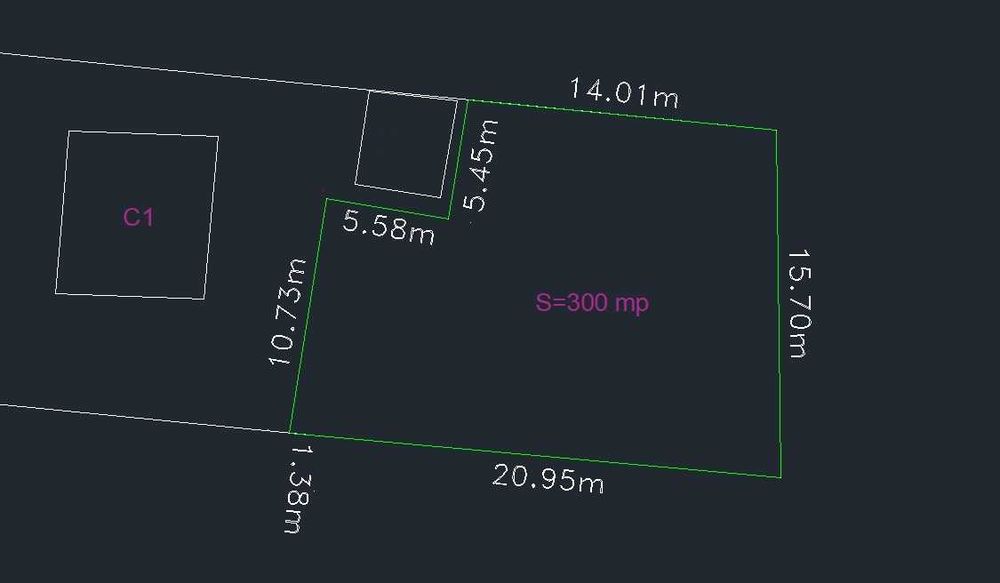 Teren de vanzare intravilan lot 300mp PREMIUM - Apa - Curent - Gaze - Canalizare - Asfalt - COMUNA 1 DECEMBRIE, ILFOV