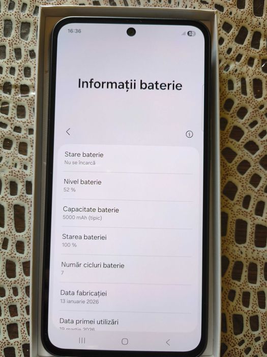 Vând Samsung A36 nou