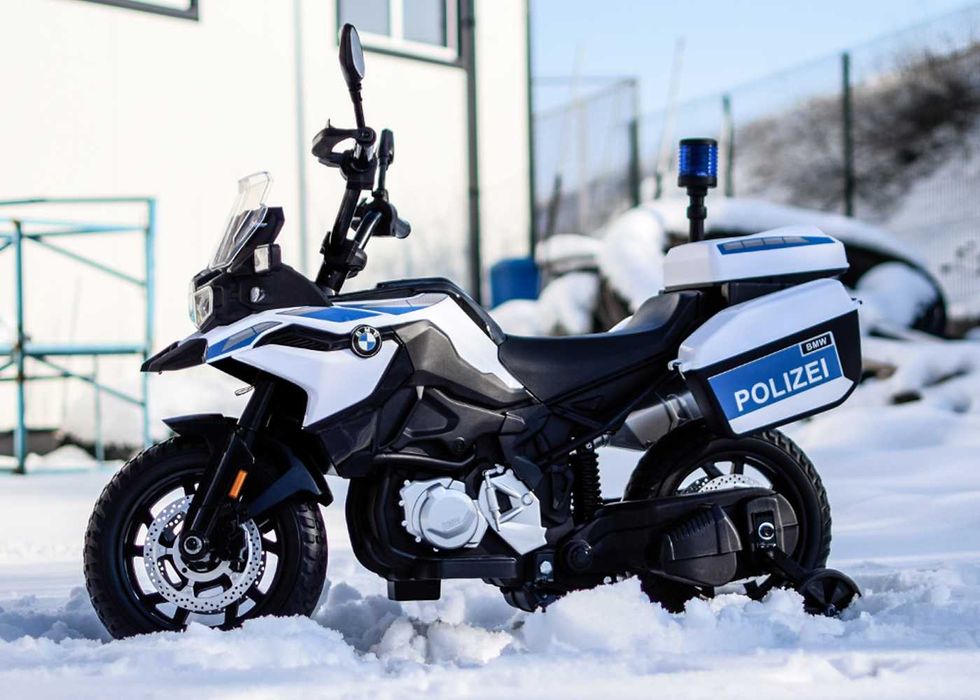 Motocicleta electrica de politie BMW F850 GS 2x 45W 12V
