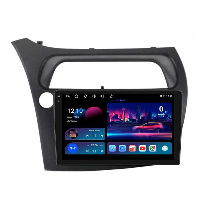 Navigatie Dedicata Honda Civic Hatchback (2006-2011), 9Inch, Carplay
