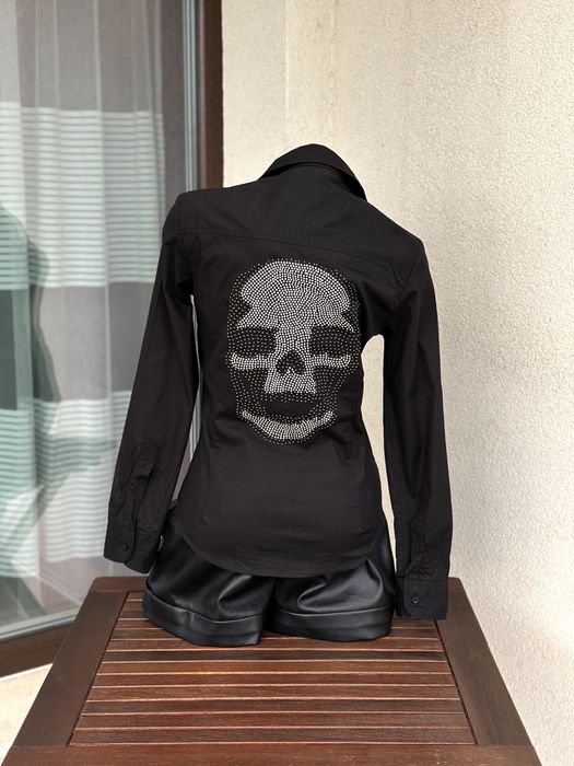 Дамска риза PHILIPP PLEIN (Crystal Skull) - размер S, Отлично състояние
