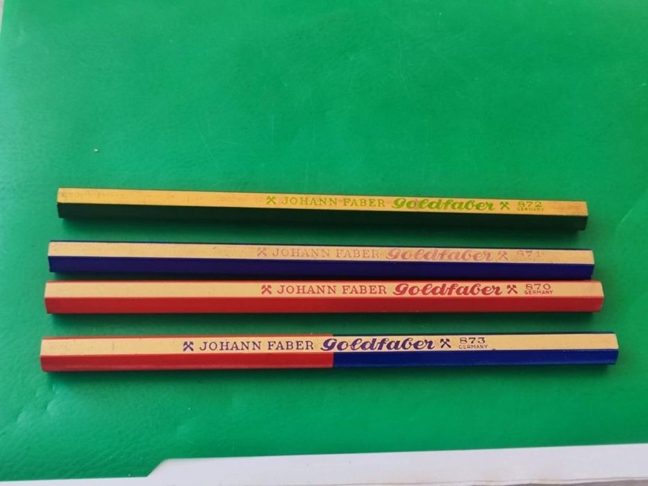 Стари нови цветни моливи Johann Faber goldfaber