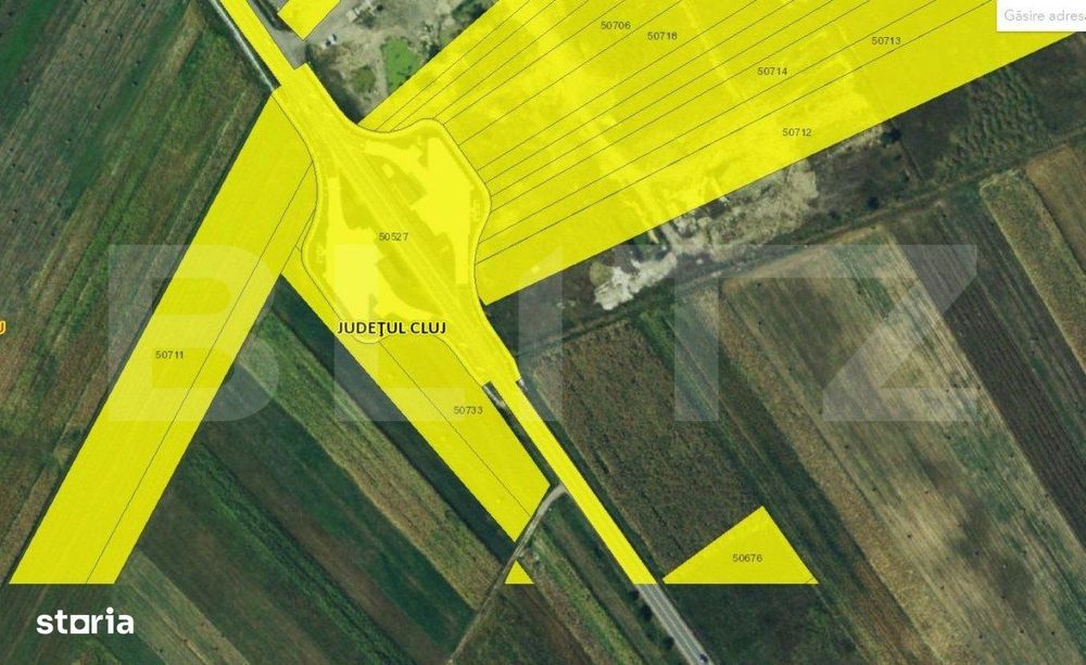 Teren de 8700MP in Dej com. Catcau