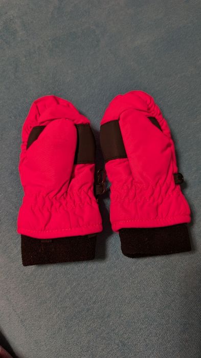 Set pantaloni/geacă/mănuși schi copii 110-116/116-122