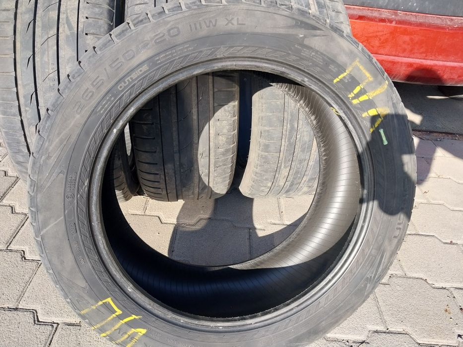 4 шины Nokian 265 50 R20.
