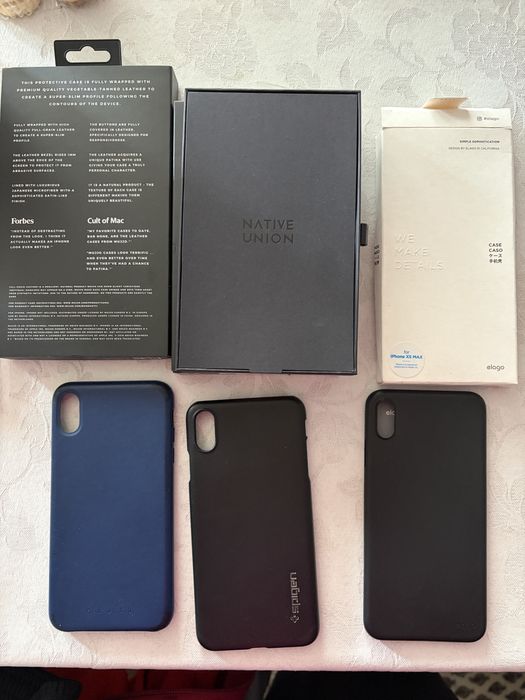 Кафъфи и стъклен протектор за iphone xs max