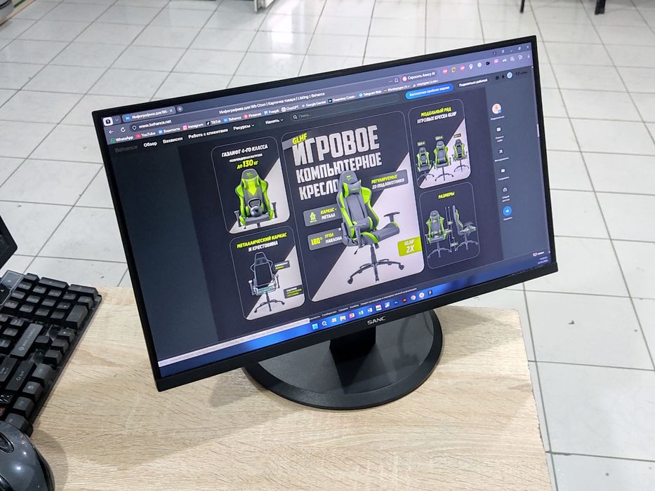 Монитор в идеальном состоянии продам СРОЧНО hdmi