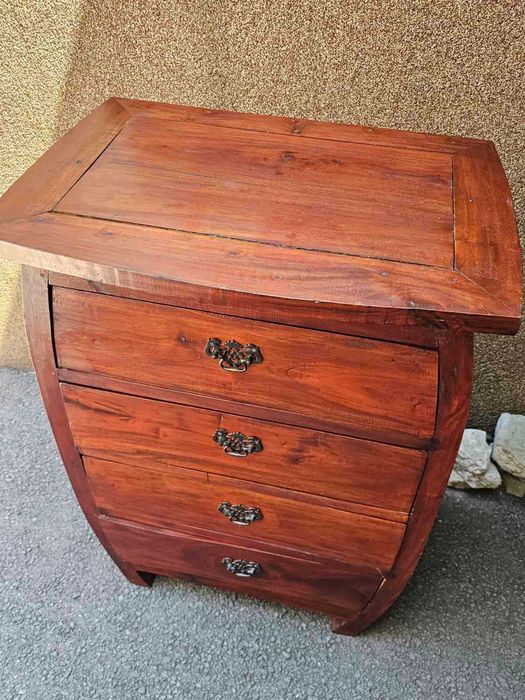 Ретро скрин изработен изцяло от масив