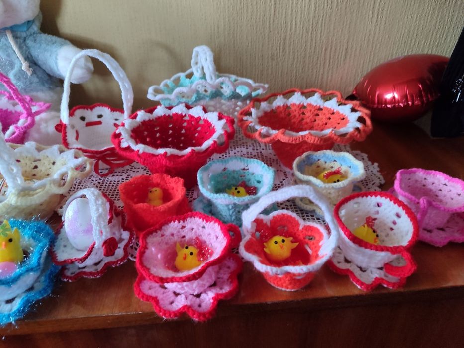 Коледни плетива ръчно изработени