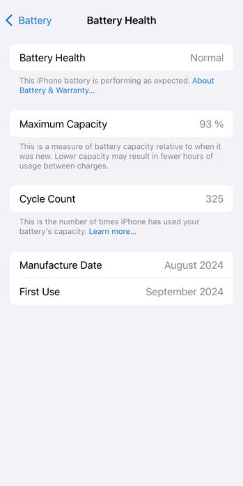 Iphone 16 PRO, 256 GB, без следи от употреба