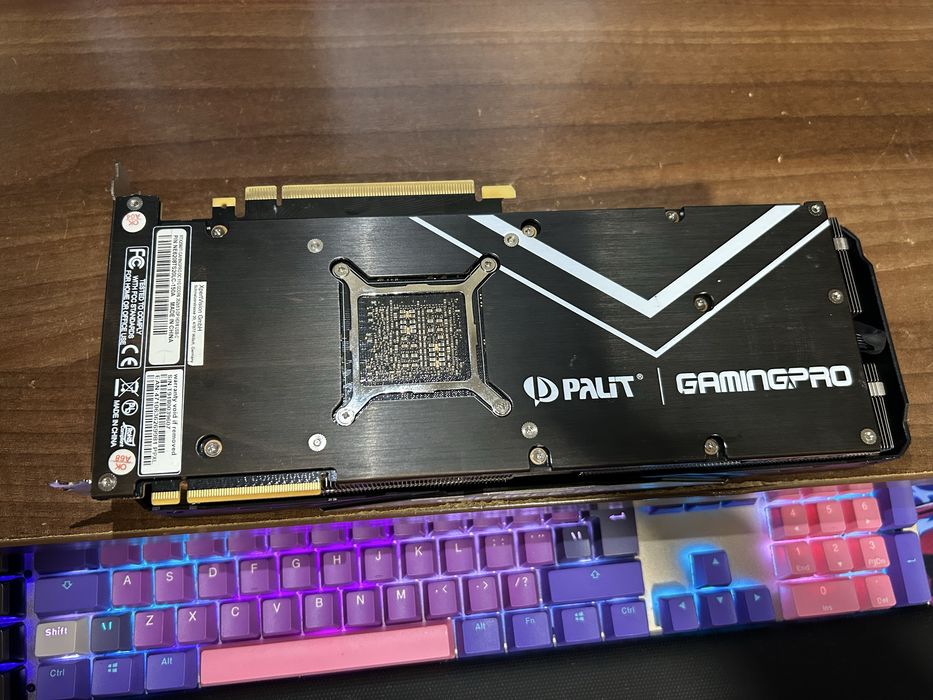 Placa video Nvidia Palit Geforce RTX 2080Ti GamingPro OC 11GB GDDR6X