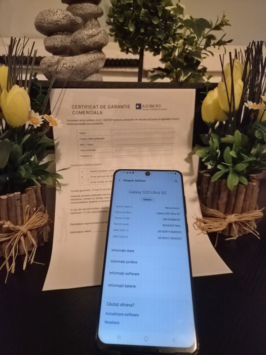 Samsung s20 ultra 5g GARANȚIE