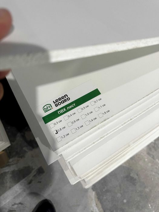 Fomex PVC лист 3 / 4 / 5 / 8 мм — рекламный пластик