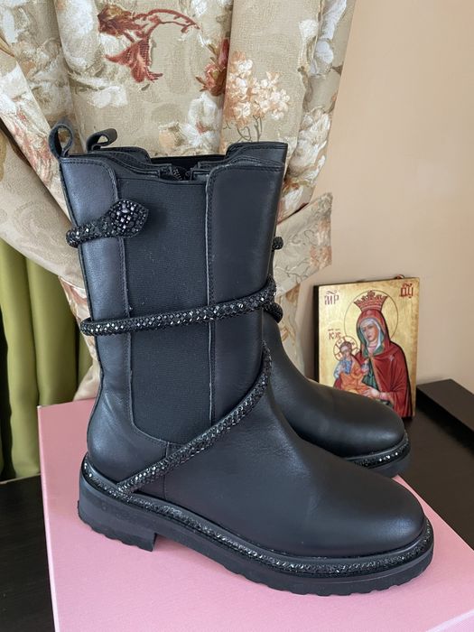 Ghete de piele Alma en Pena