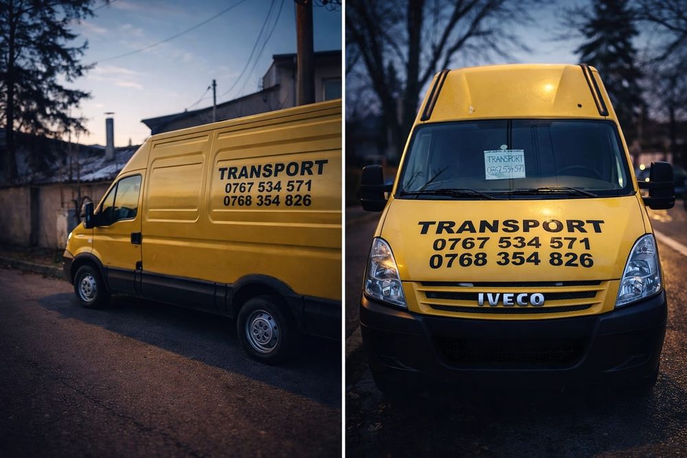 Servicii Transport de orice fel ( debarasări, electrocasnice, mobilă)