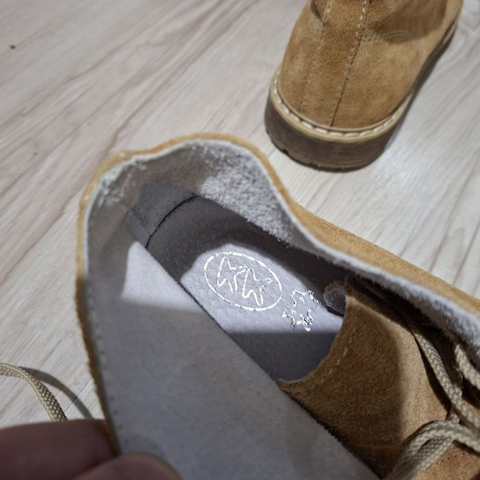 Детски боти за момче естествена кожа Колев и Колев