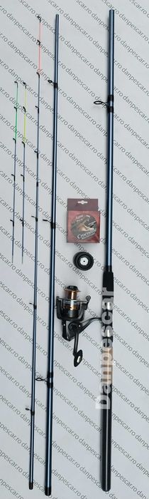 SET Lanseta ROBINHAN KOMODO Feeder 3.90m+Mulineta FL EFB4000+150m fir