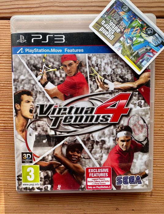 Virtua Tennis 4 PS3 PS 3 Плейстейшън 3 Тенис