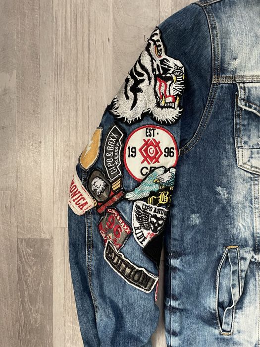 CIPO & BAXX / мъжко дънково зимно яке L