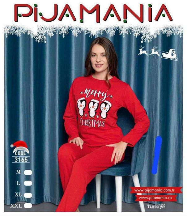 Pijamale dama usor vatuite