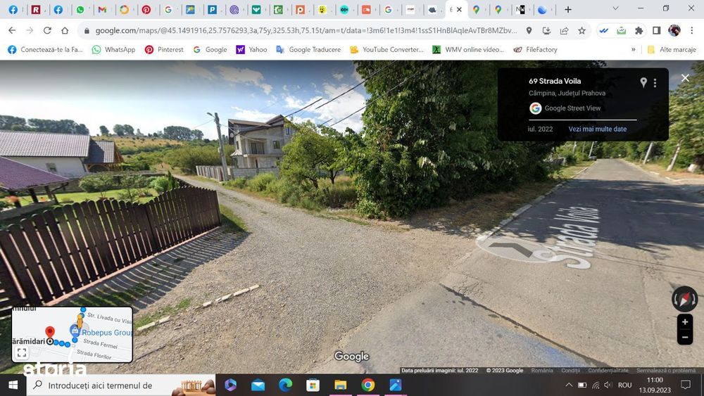 Proprietar Teren intravilan DE VÂNZARE Campina-PH (negociabil)