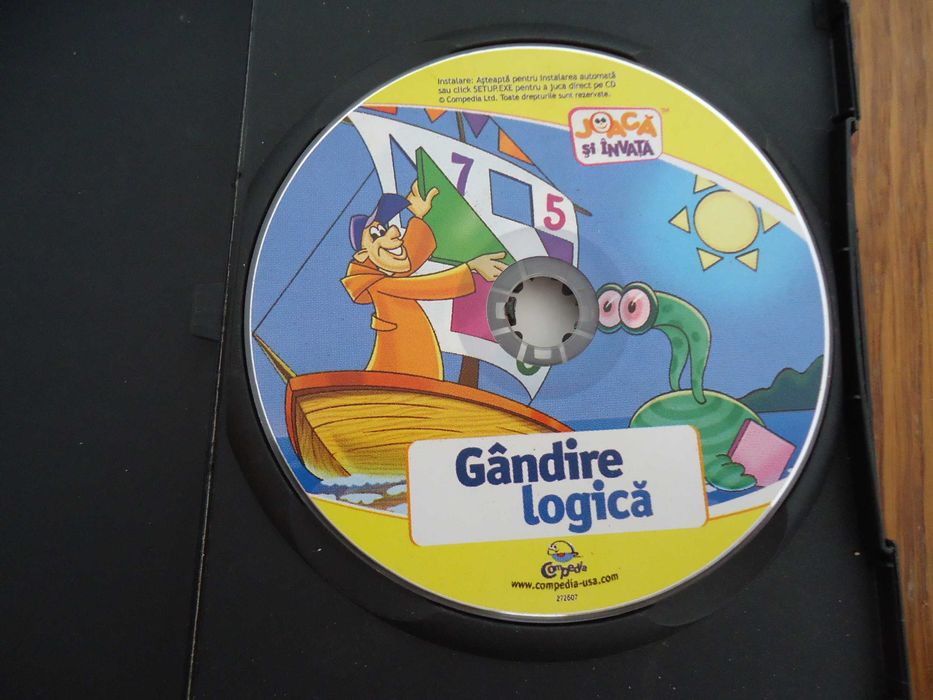 Vand lot 9 CD-uri / DVD-uri jocuri PC, educaționale copii, povești și muzică