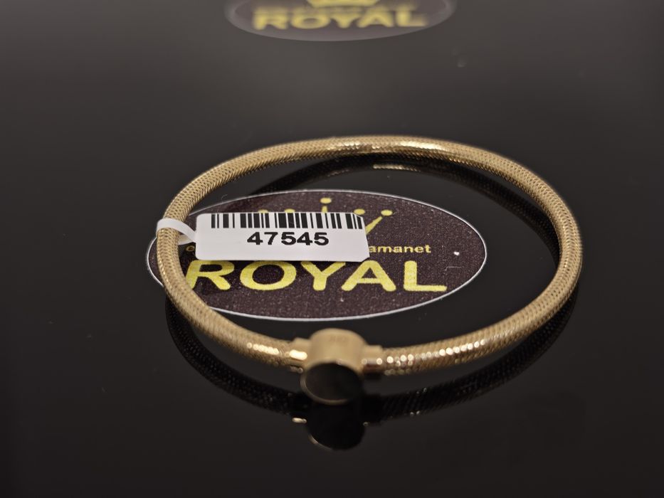 Bijuteria Royal: Brățară aur 14k/1.29 gr