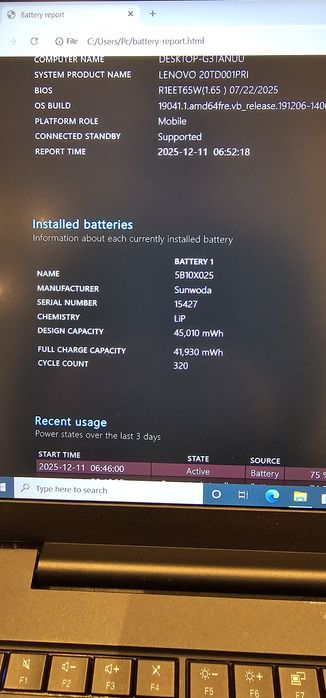 ThinkPad E15 Gen2  I3