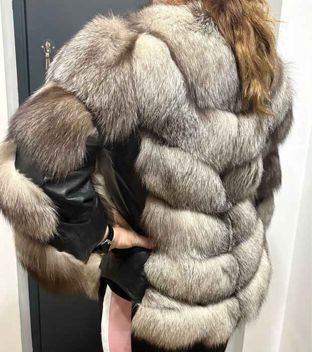 Haină de blană naturală
