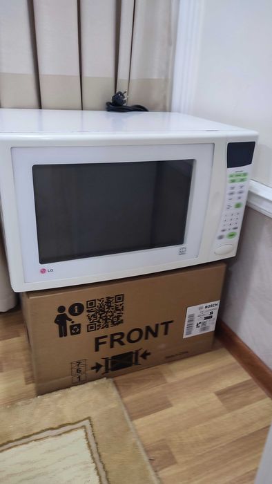 микроволновая печь LG сенсорный