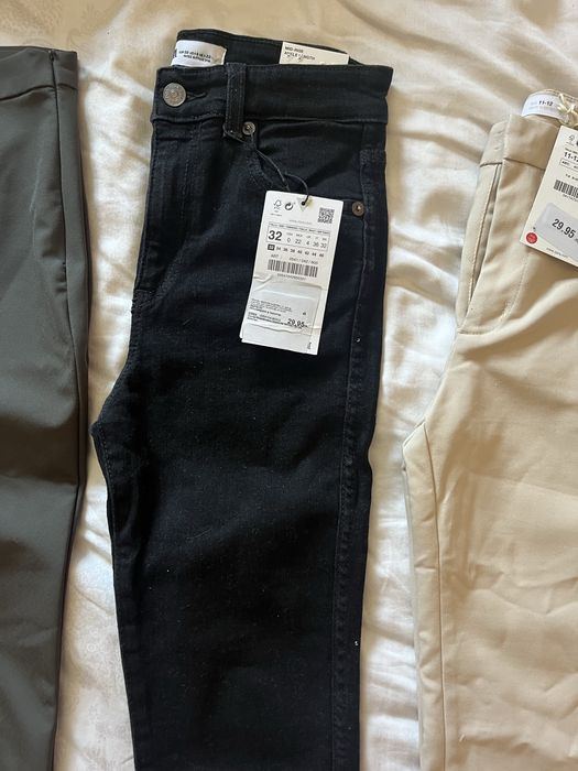 Дамски дънки и панталони Нови Zara Guess