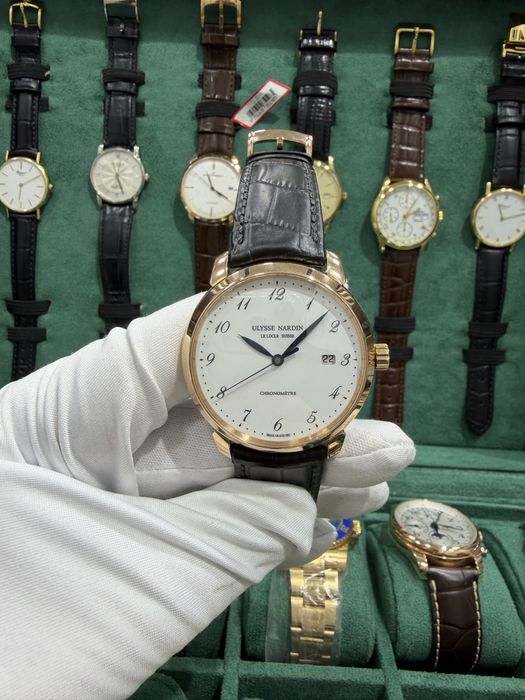 Золотые часыHarry Winston Premier Perpetual Calendar 18k