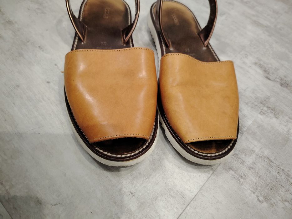 Оригинални Италиански сандали WEG от естествена кожа