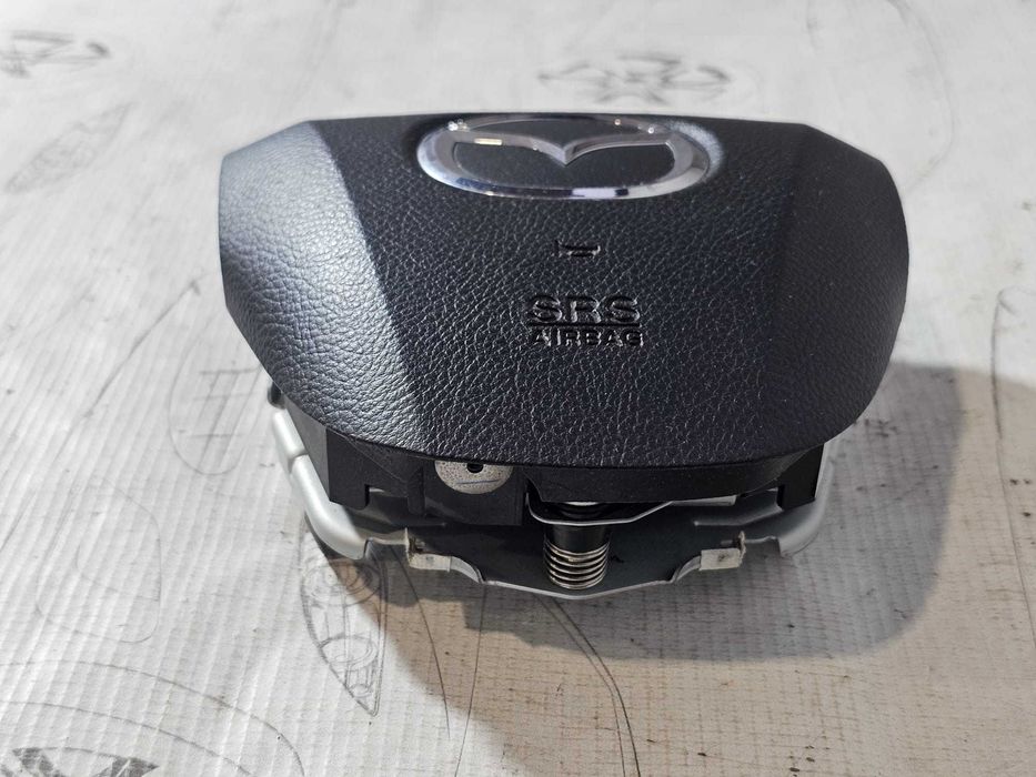 Airbag volan șofer Mazda 6 GJ 2012-2018 2012 2.2 MZR-CD 120kW Cod OEM: T93442A, GDK557K00 (5E3)