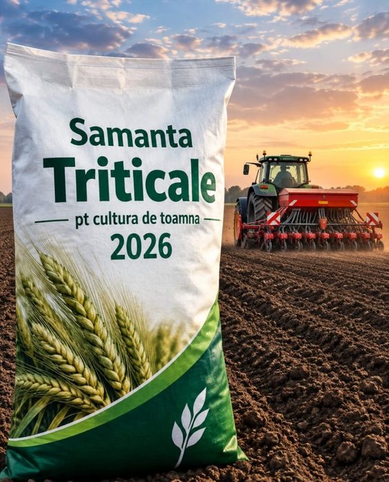 Sămânță ,Semințe TRITICALE BAZA sau C1 soiurile TULNIC,ZARAZA