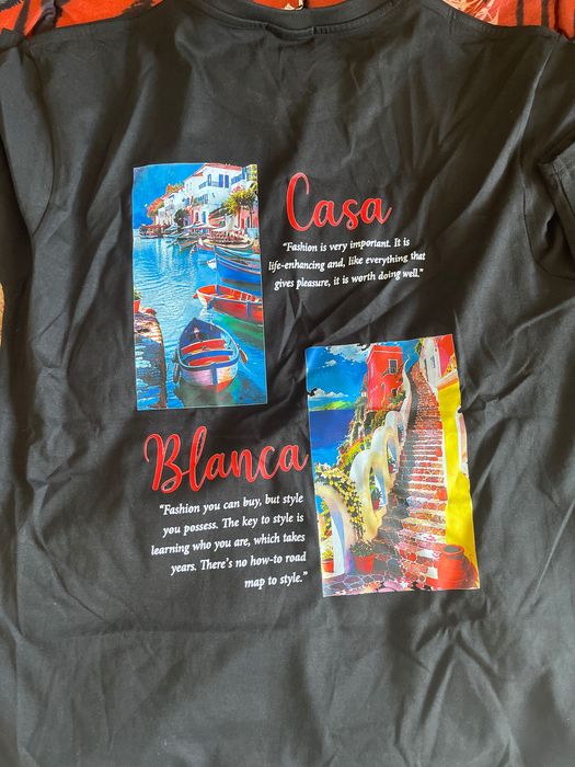 Casa Blanca тениска с цветен принт