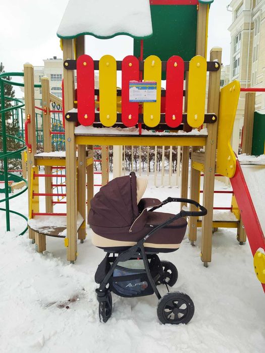 Детская коляска Riko Basic Alfa 2 в 1 Польша