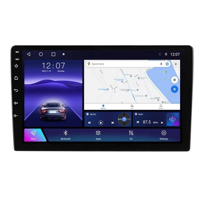 Navigatie Android 14 VW Amarok 2013 -2020 Waze YouTube CarPlay +CAMERA