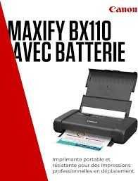 Printer Canon MAXIFY BX110 с аккумулятором