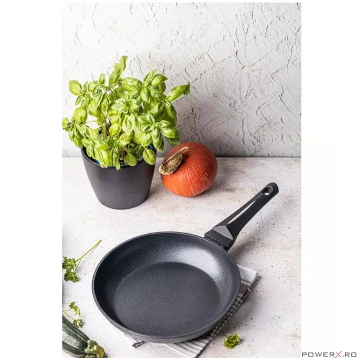 Tigaie din aluminiu, cu strat de marmura, 24cm, Klausberg