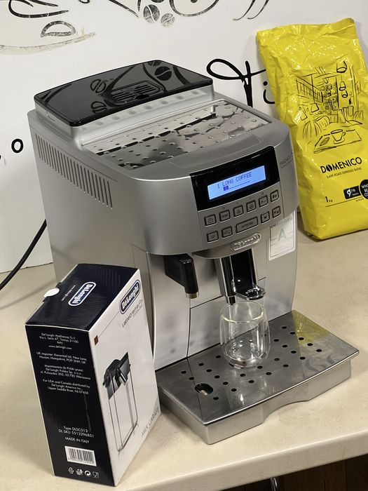 Кафемашина кафе автомат delonghı magnifica S cappuccino с гаранция