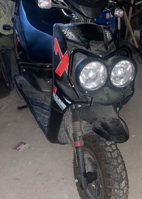 Мопед бумер чёрный