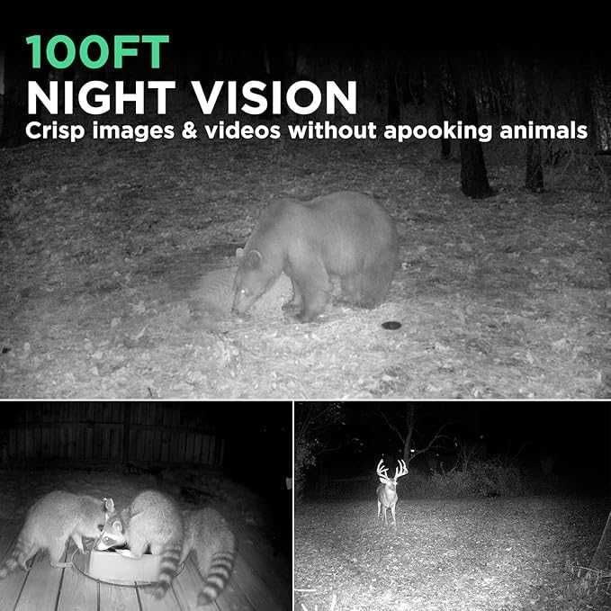 Vikeri 1520P 20MP ловна камера с нощно виждане, активирана с движение