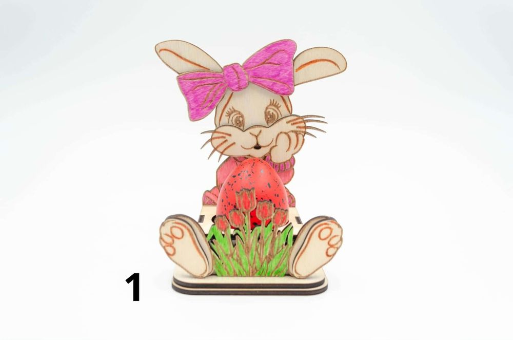 Детски комплект за сглобяване - Поставка за великденски яйца