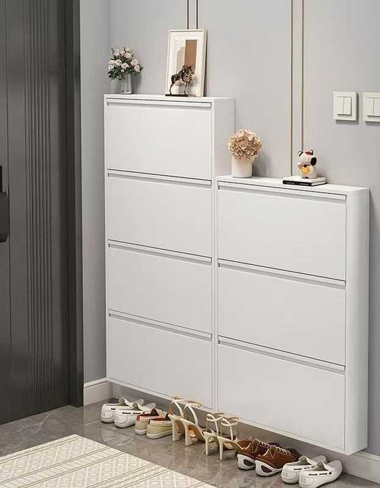 Tor devor shkafi/po‘latdan/yumshoq yumaloqlangan chetlar