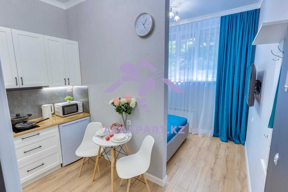 Asaapart.kz студия посуточно ЖК Верный рядом с Мега Алматы