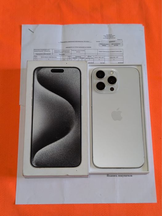 Iphone 15 Pro Max 512 gb емкость 91 физ симка