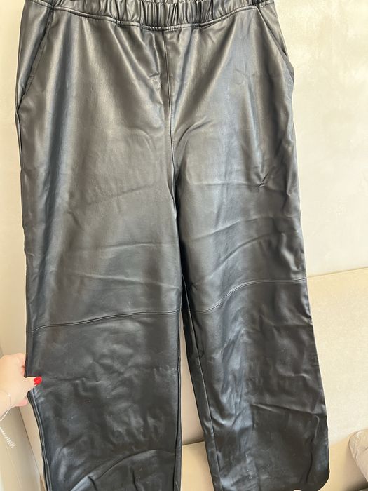 Штаны кожаные новые!